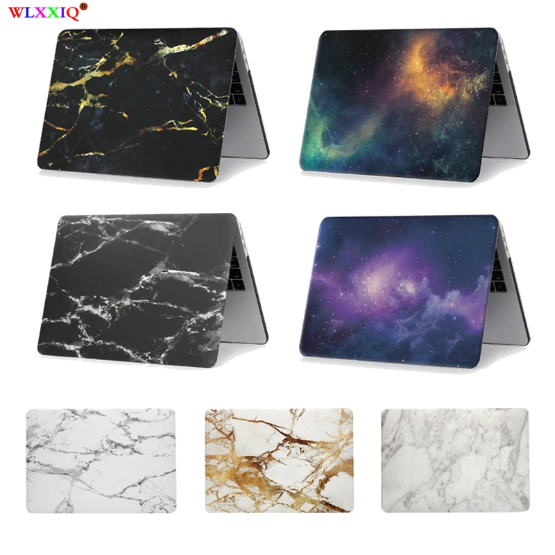 WLXXIQ мраморный Матовый Жесткий Чехол для ноутбука Macbook Air 13 11 Pro 15 Retina 12 дюймов чехол