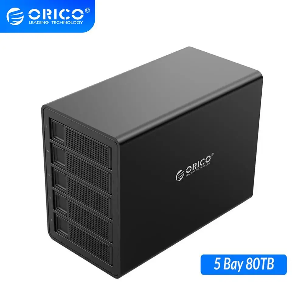 Док станция ORICO для жестких дисков 80 ТБ 150 Вт 2 5 дюйма|Корпус жесткого диска| |