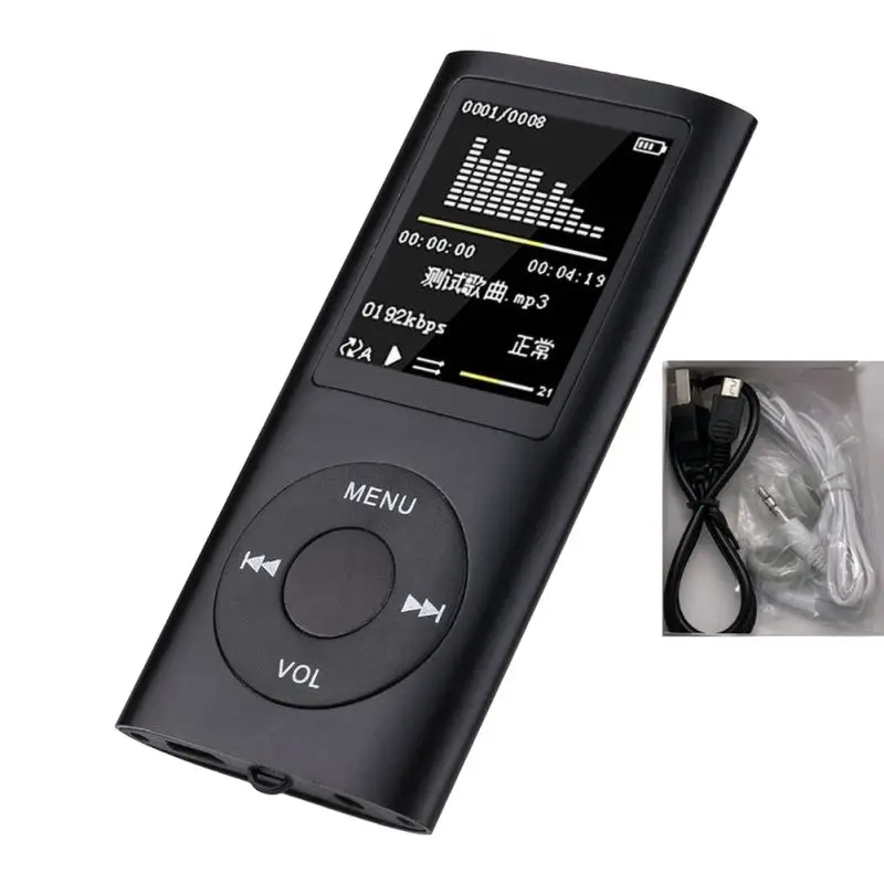

Музыкальный mp3-плеер HIFI, mp3-плеер, цифровой ЖК-экран, запись голоса, многоязычный, FM-радио, рекордер, плеер
