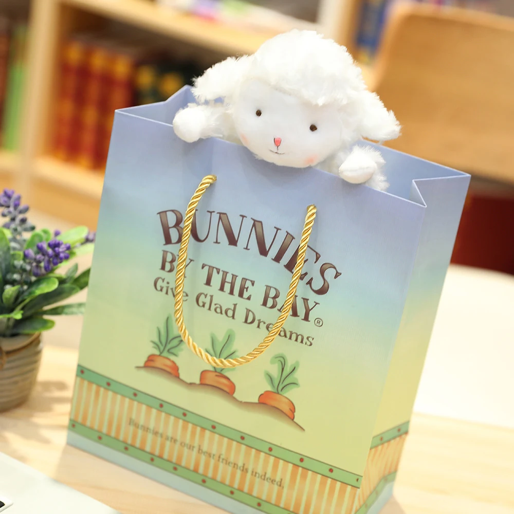 Куклы ягненка 17 см милые зайчики плюшевые игрушки мягкая набивная овечка кукла