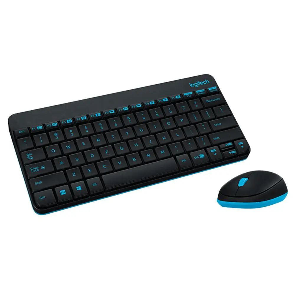 Беспроводная мини клавиатура Logitech MK245 USB Nano 1000 DPI эргономичная мышь набор для дома