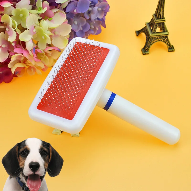 

Hair Remover Dog Comb Needle Stainless Steel Grooming High Quality Dog Comb Undercoat Cat Peine Perro Pets Acessorios EI50GS