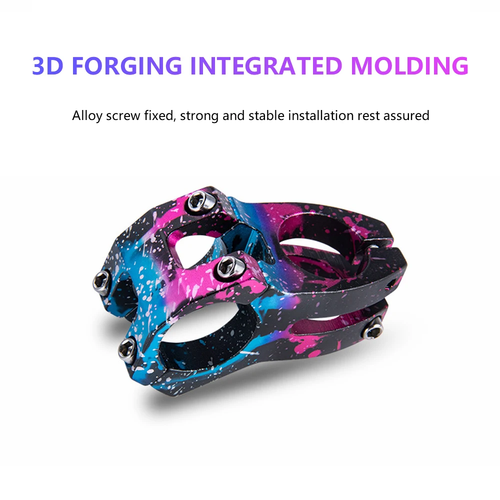 

Bicycle Stem 31.8x45mm Ultralight Hollow out Handlebar Stem Riser for Mountain Downhill Bike Cycling Handlebar Accessories