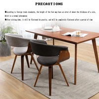 home dining table horn chair student writing study chair nordic modern solid wood dining chair computer study office chair