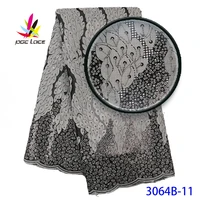 sequins embroidery lace fabric milk grey color wedding dress clothing african nigerian french high quality 2020 best selling