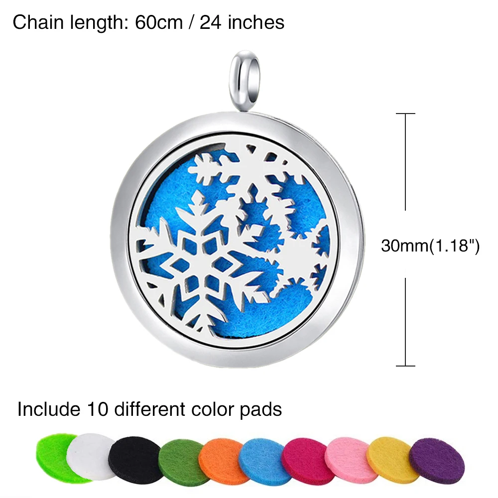 Ожерелье TTVOVO с диффузором эфирного масла подвеска для ароматерапии кулон из