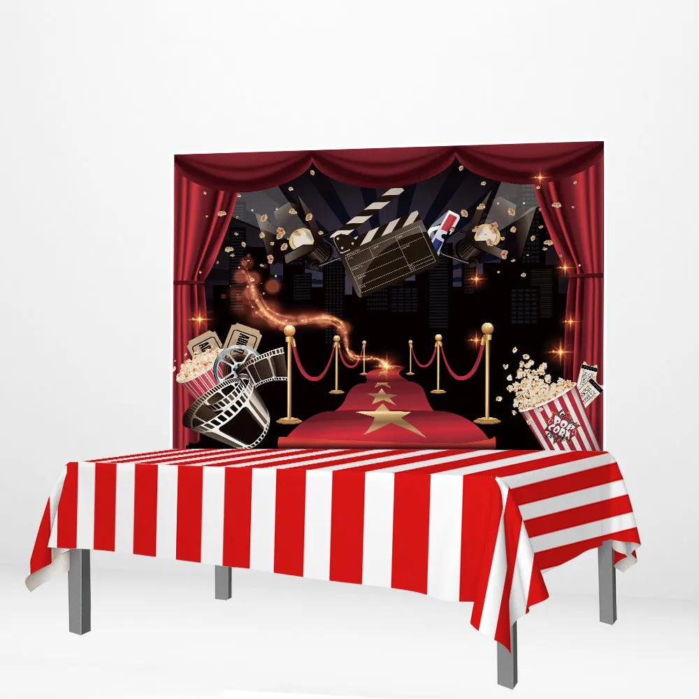 Allenjoy детский день рождения фон фотосессия кинотеатр Хэллоуин супергерой