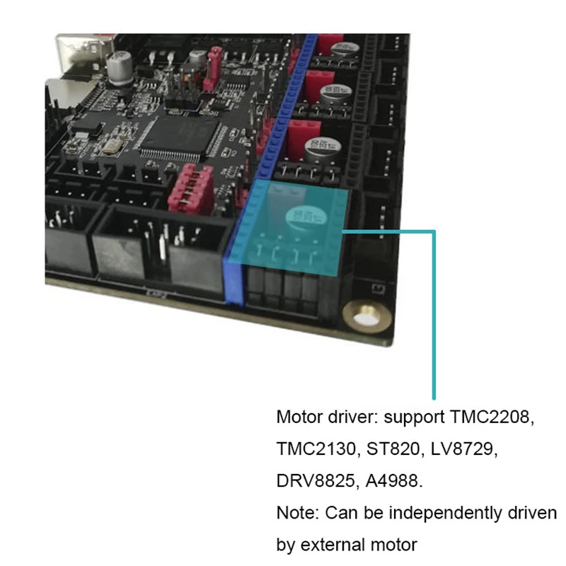 СКР V1.3 32 бит Управление доска 3D-принтеры часть Поддержка TMC2130 SPI TMC2208 UART диск