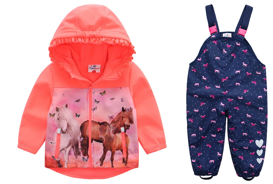 Новые непромокаемые и ветрозащитные теплые комплекты для мальчиков девочек на