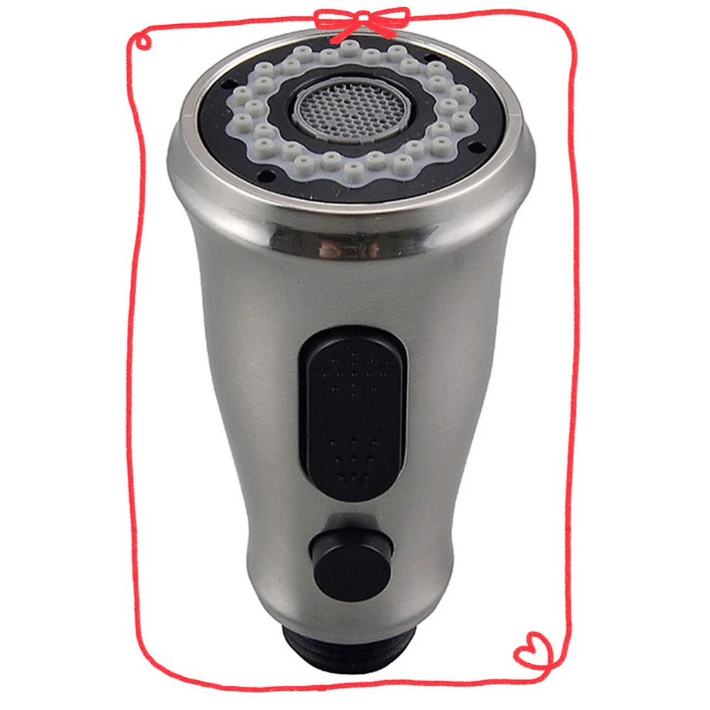 

Lightweight Drawer Spray Nozzle Applied Spray Nozzle Unique Water Stop Small Shower Handy Accessories for Kitchen Home (w