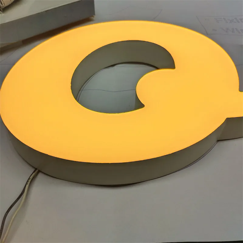 customized waterproof signage outdoor indoor acrylic front lit sign 3D LED letter for decoration | Лампы и освещение