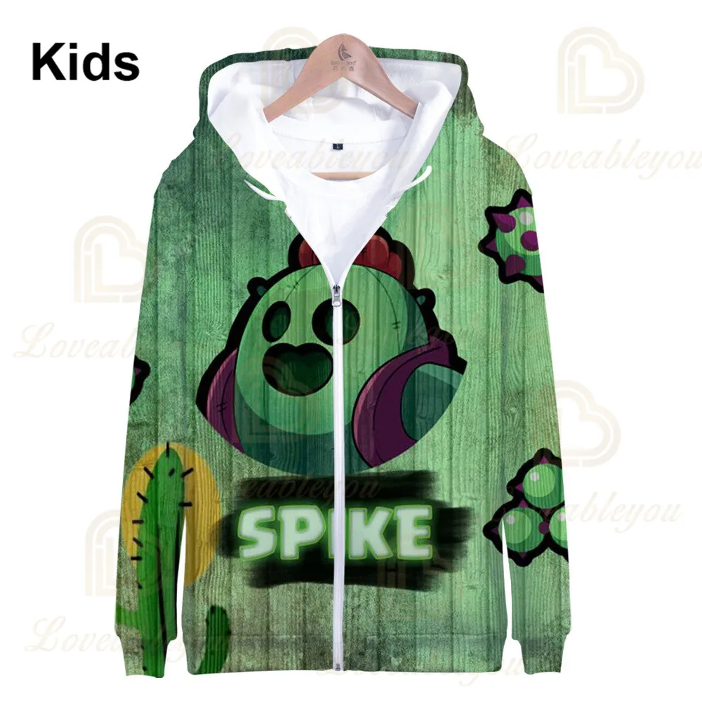 

Sandy Bull and Star,Long Sleeve Tops Boys Clothes Leon Children's Wear Kids Hoodies Game 3d Boys Girls Harajuku Sweatshirt