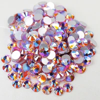 yantuo crystal lt rose ab non hot fix rhinestones ss10 flat back crystals glass stone strass glitters for 3d nail 1440pcs