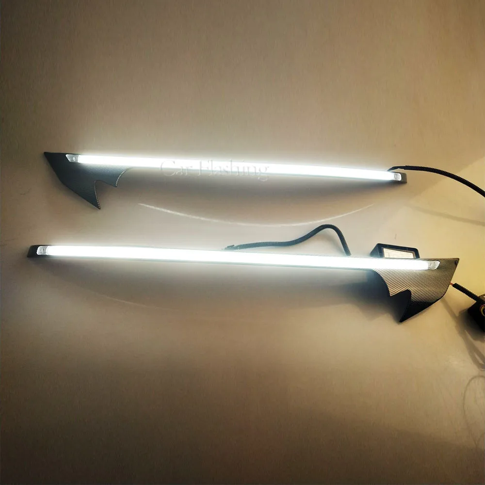 Автомобильные мигающие светодиодсветодиодный дневные ходовые огни с указателем