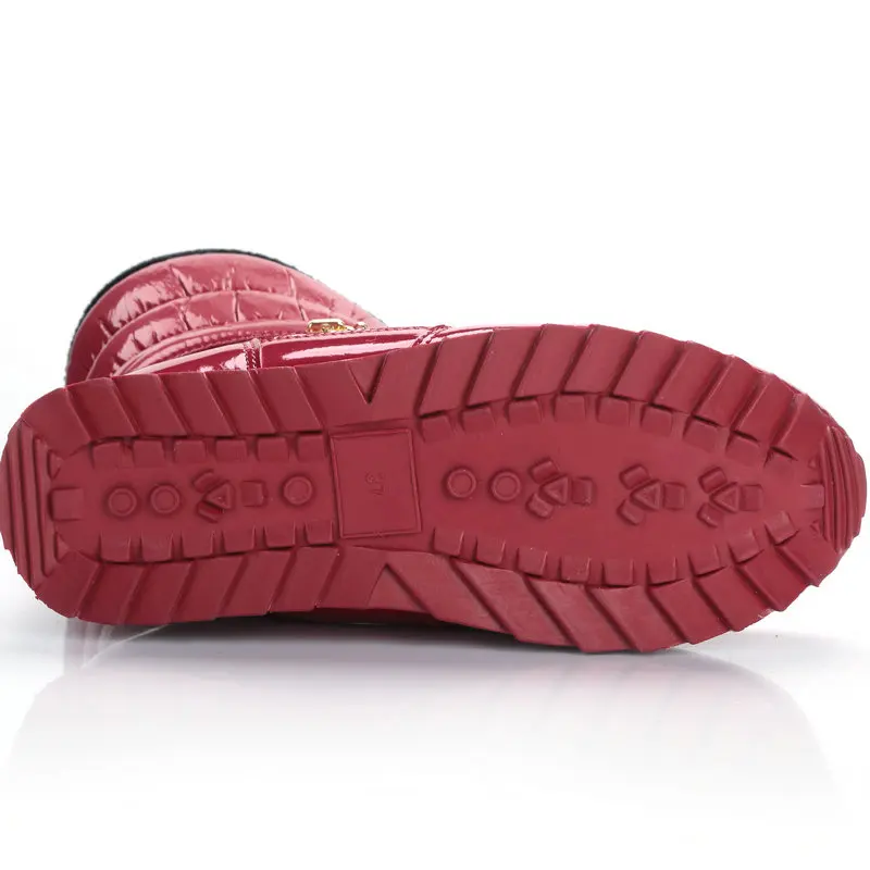 boots popular burgendy for women plus size from 35 to 41
