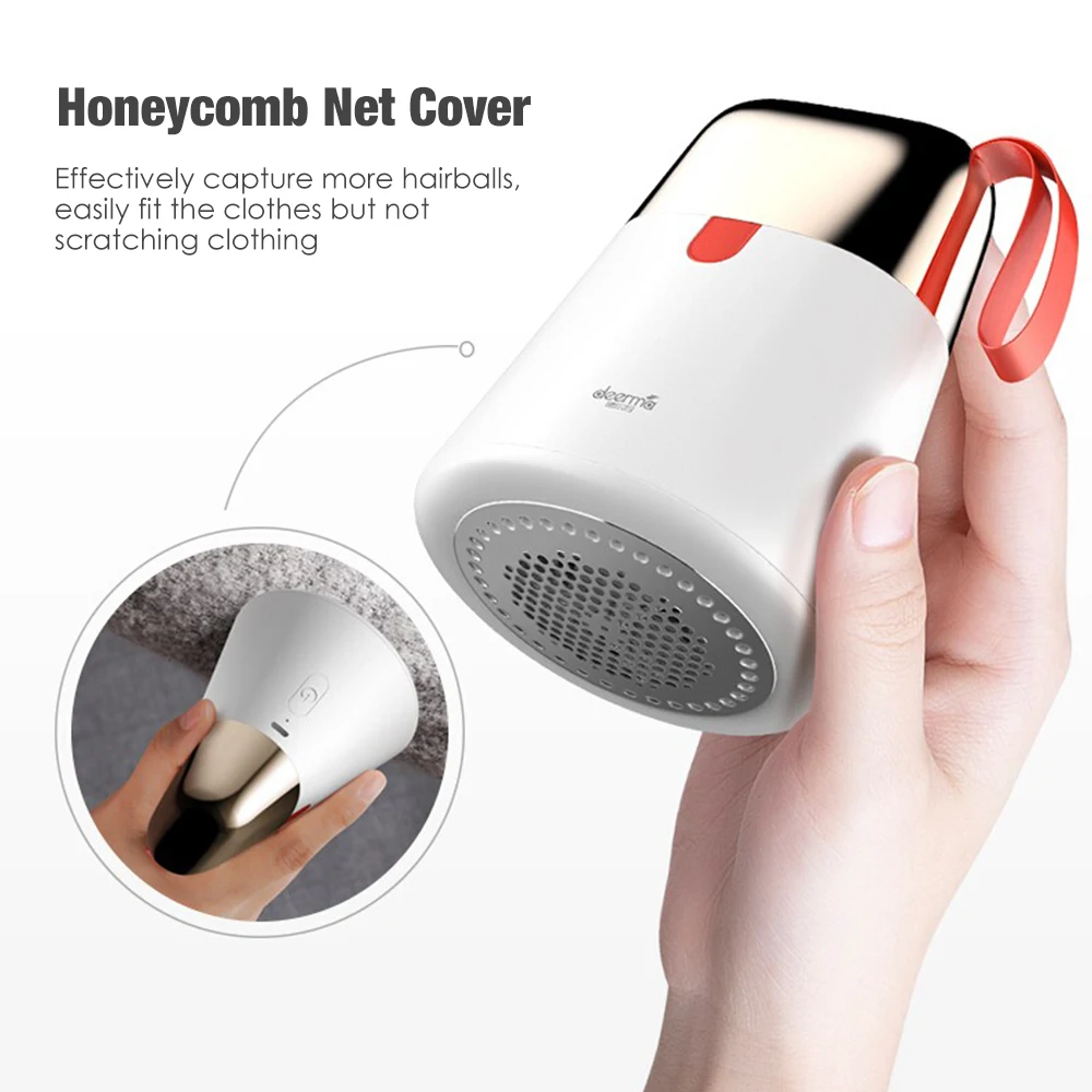 Deerma электрическая машинка для удаления катышков триммер волос с шариками