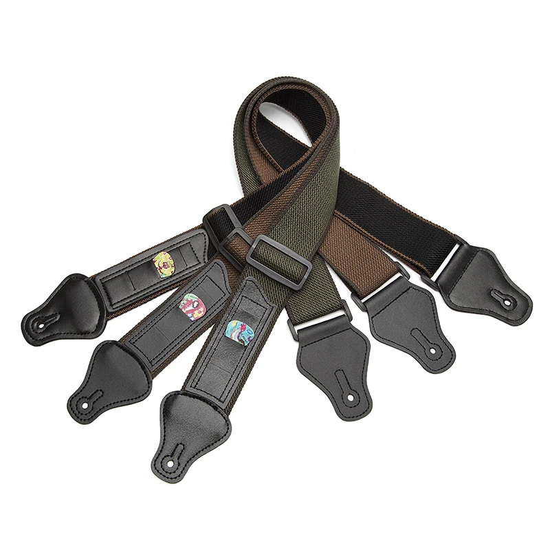 Горячее предложение! Распродажа! Регулируемый ремень для гитары кожаный с 3