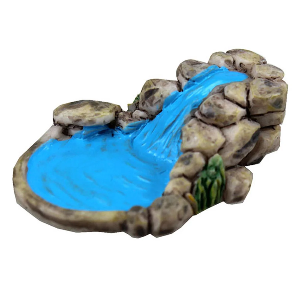 Ремесла игрушки DIY Сад миниатюрные фигурки Красивые Ретро внутренний двор Мини