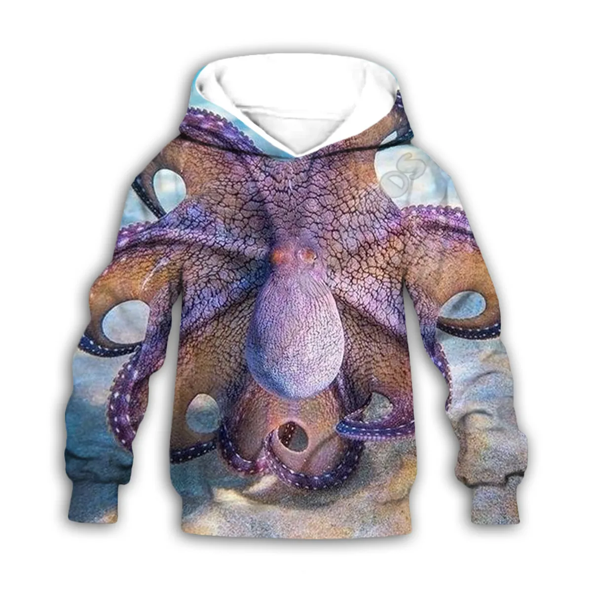 

Octopus 3d printed Hoodies family suit tshirt zipper Pullover Kids Suit Sweatshirt Tracksuit/Pant Shorts 02