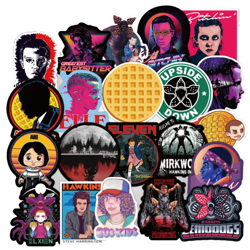 

10/30/50PCS Cartoon TV Series Characters Creative Stickers Trolley Case Waterproof Guitar Scooter Graffiti Decoration Wholesale