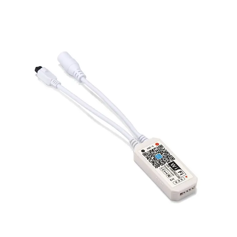 DC5 24V WI-FI RGB Управление Музыка RGBW 24key ИК-пульт дистанционного управления от Google Home