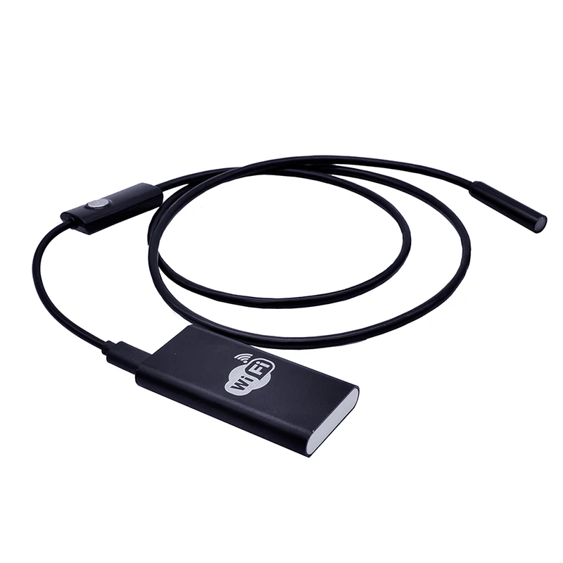 Беспроводной wifi 8 мм диаметр USB инспекционный эндоскоп объектив камеры