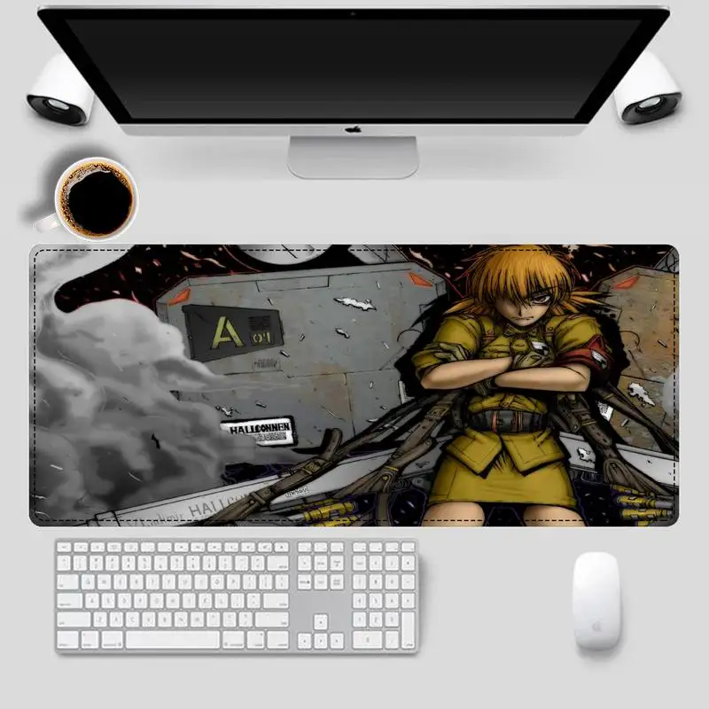 

Protection Hellsing Gaming Mouse Pad Gamer Keyboard Maus Pad Desk Mouse Mat Game Accessories for overwatch/cs go/LOL
