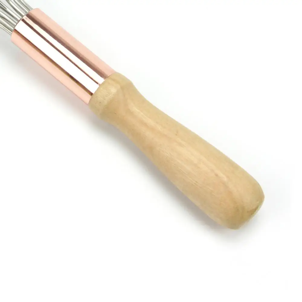 Миксер с венчиком для напитков деревянной ручкой яиц кухонные инструменты