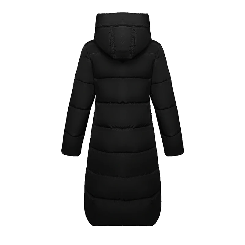 

Slim Plus Down Winter Coat Women Cotton size Long Parkas Outwear Warm Jacket Padded Thicken Fashion jackets 2019 3XL