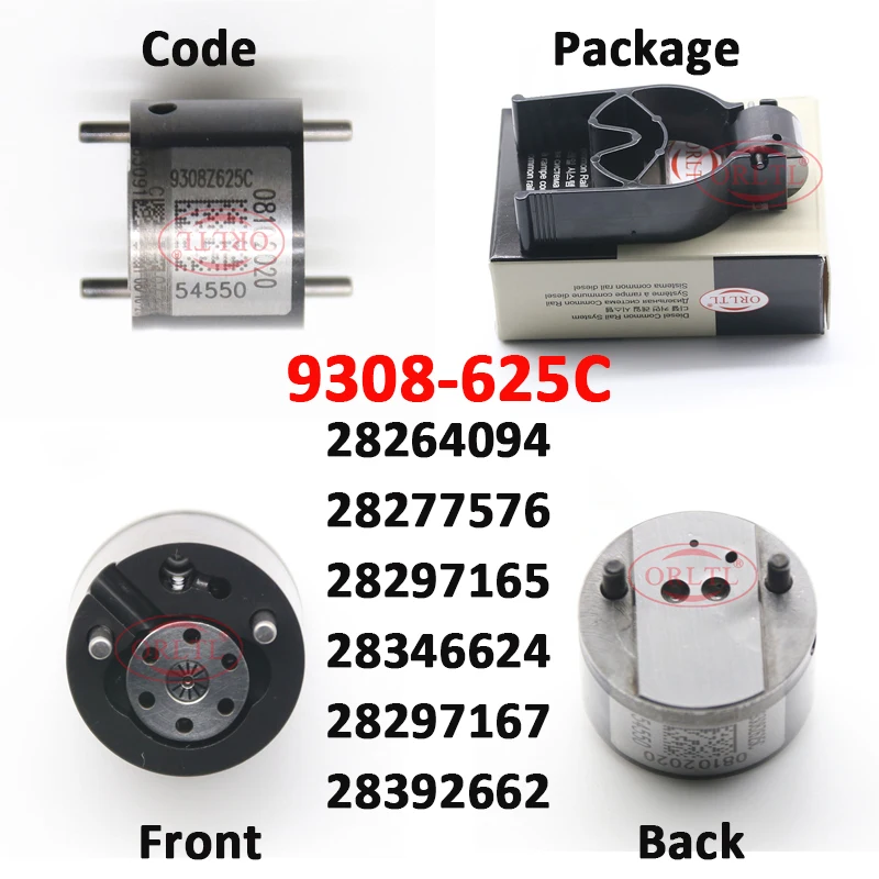 

Diesel Injector Valve 9308-625C 9308625C 9308Z625C 28278897 28265514 28382457 for DELPHI EMBR00101D 1100100-ED01