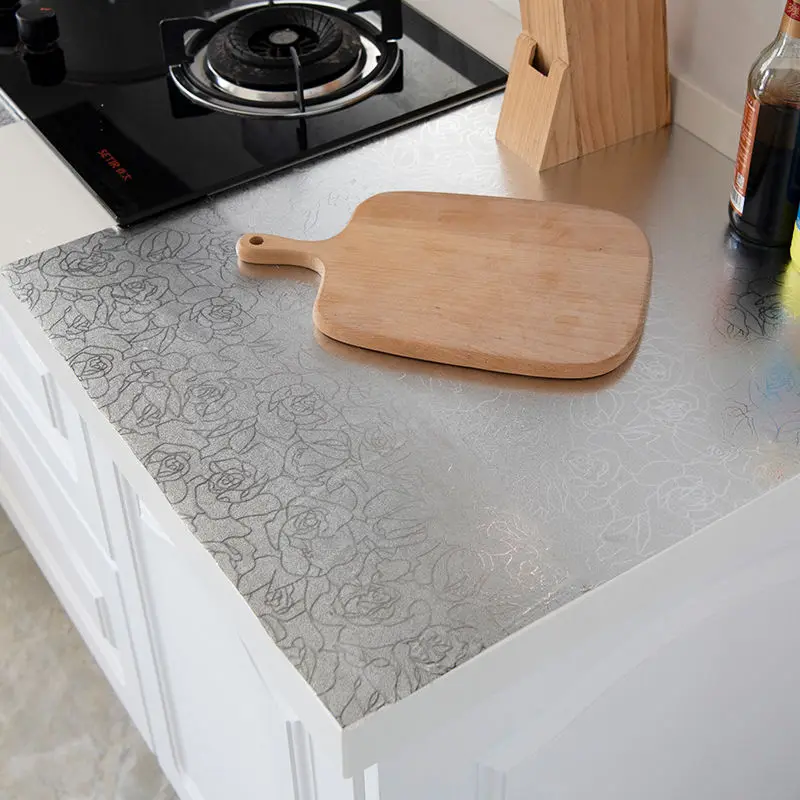 

Nordic Opaque Sticker Self Adhesive Waterproof Modern Fridge Oil Proof Sticker Pvc Covering Film Wand Aufkleber Home Decor DE50Z