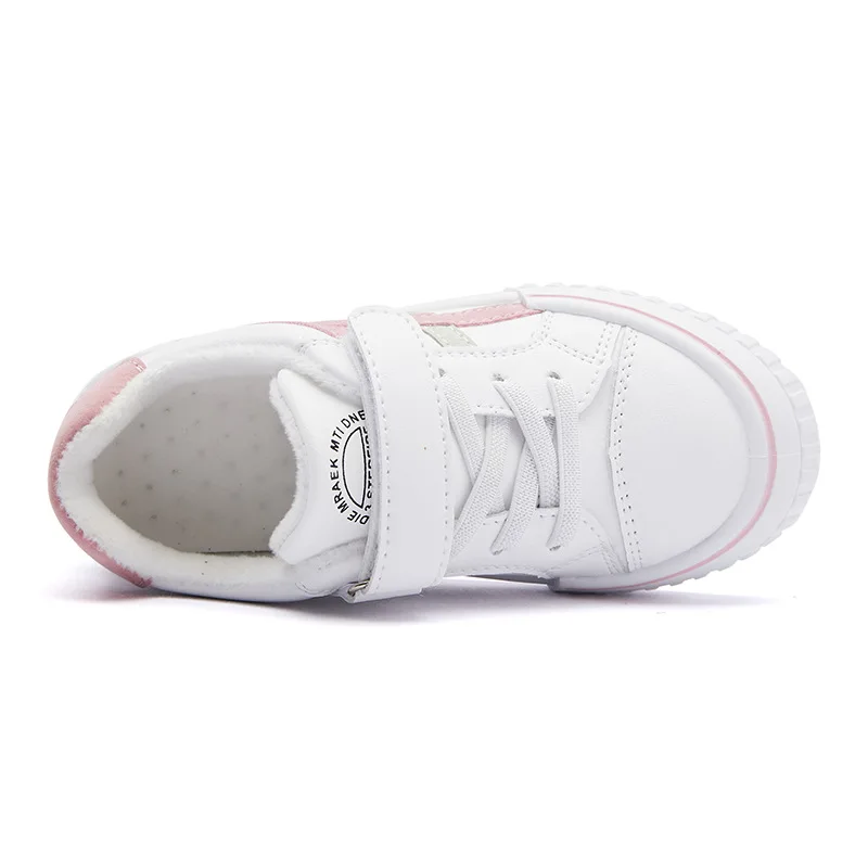 

Kids Solid White Flat Shoes Girls Boys 2021 Summer Children Leather Canvas Outdoor Casual Footwear Teenager Child Sneaker