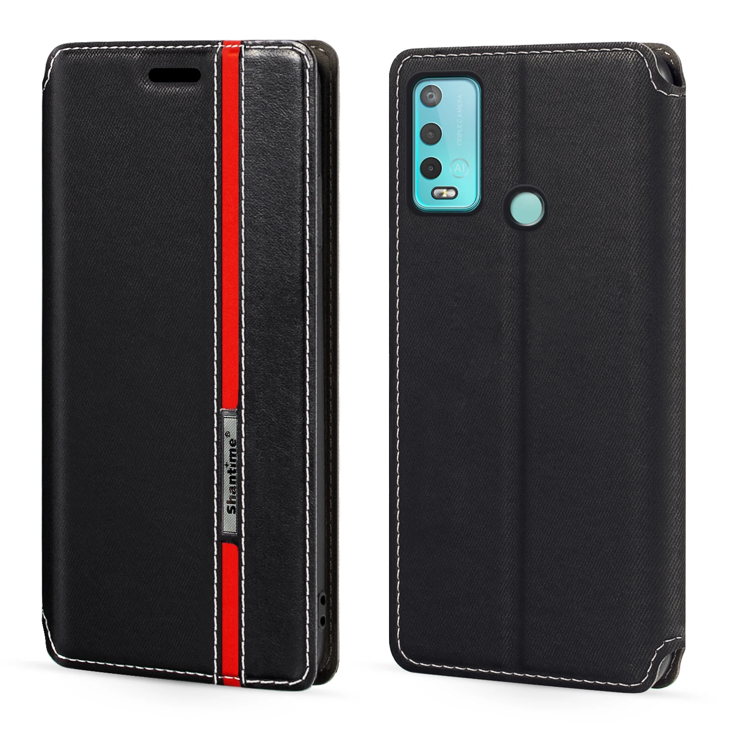 

Модный разноцветный кожаный чехол-книжка с магнитной застежкой и отделением для карт для Wiko Power U30 6,82 дюйма