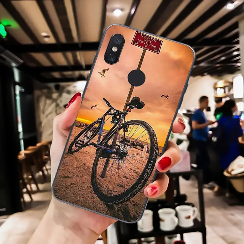 maiyaca amazing mountain bike bicycle mtb design phone case for xiaomi redmi8 4x 6a 9 8t redmi 5 5plus note5 7 note8pro 9 9pro free global shipping