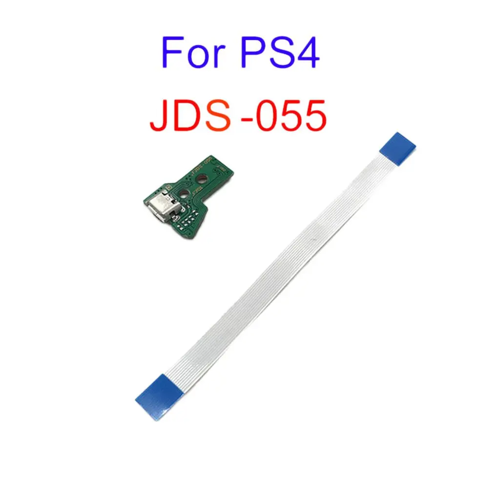 Для контроллера SONY PS4 usb порт для зарядки разъем плата JDS 055 ручка переключатель 12PIN