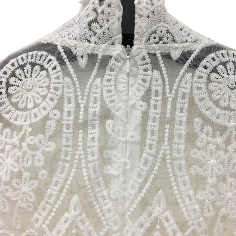 Vestido ceñido de encaje con manga acampanada para mujer, ropa elegante de fiesta de noche, primavera y verano, 2021