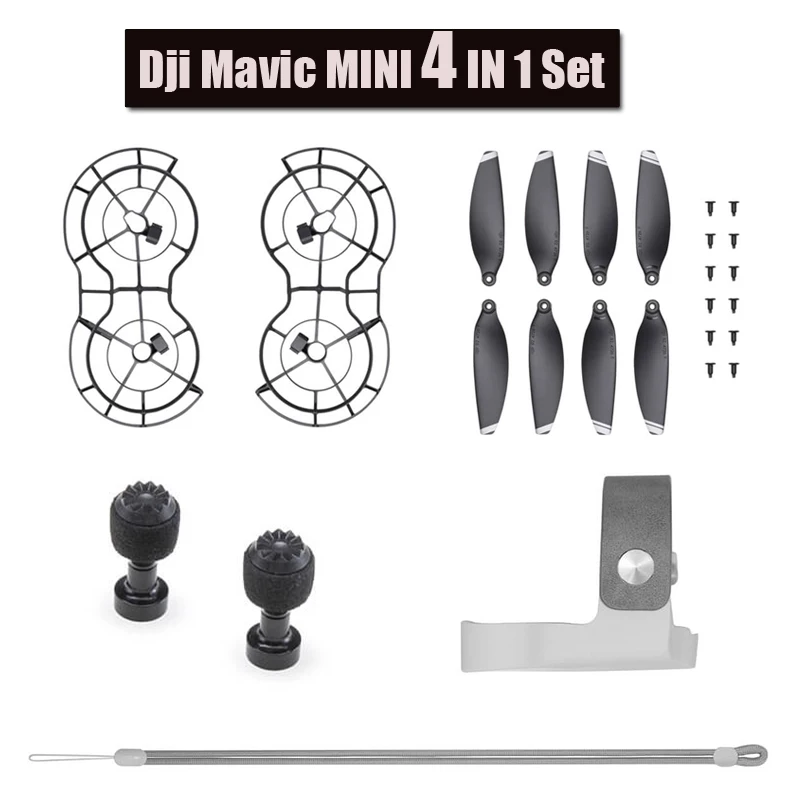 Взлетно посадочная площадка для Dji Mavic MINI 4 в 1 комплект защита пропеллеров +