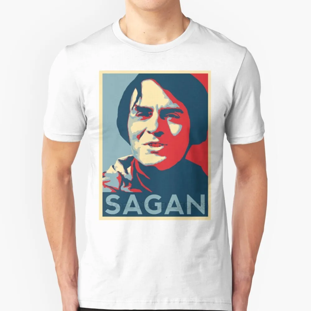 Футболка Carl Sagan с круглым вырезом футболки коротким рукавом космос космология