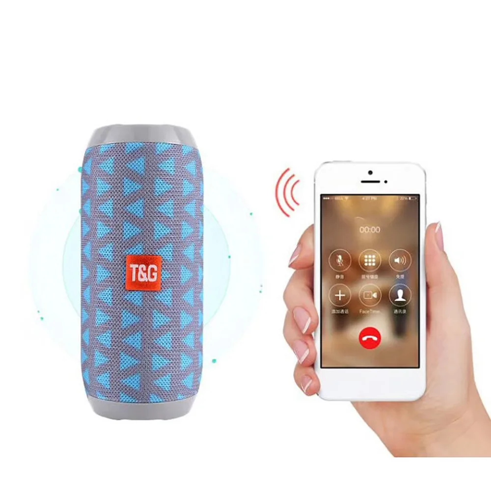 Водонепроницаемая портативная Bluetooth колонка уличные беспроводные колонки с