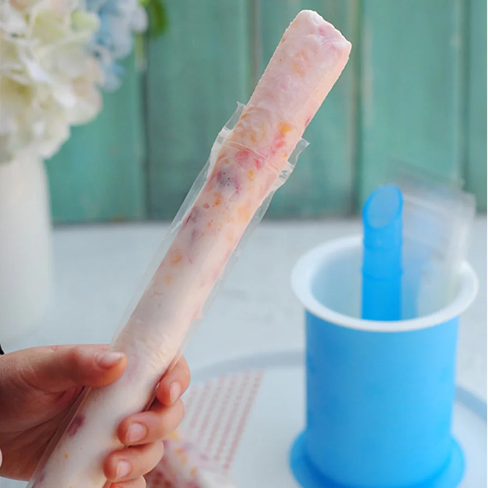 20 шт. DIY Ice Stick одноразовые пакеты мороженое самоуплотняющийся мешок сумки лето в