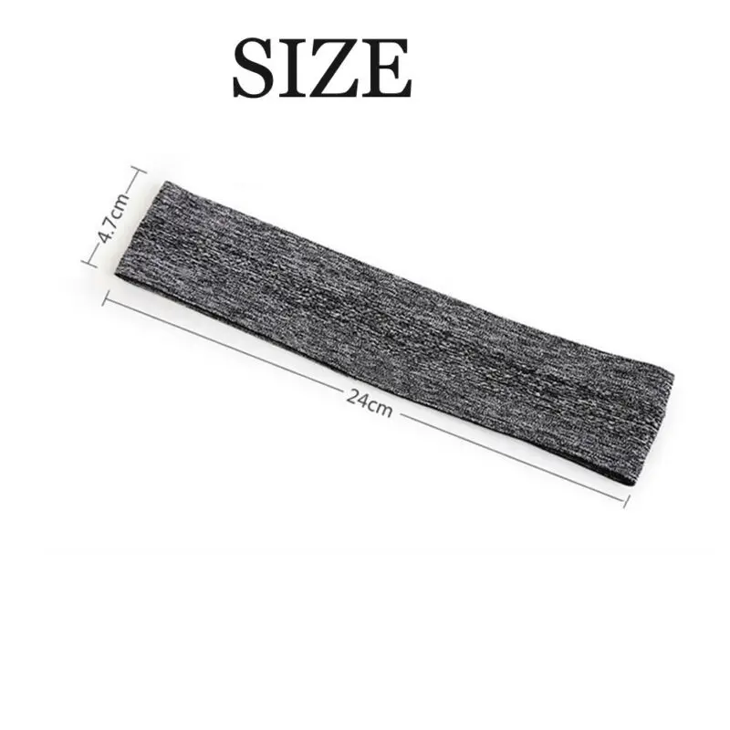 Мужской и женский спортивный абсорбирующий обруч для волос езды на велосипеде