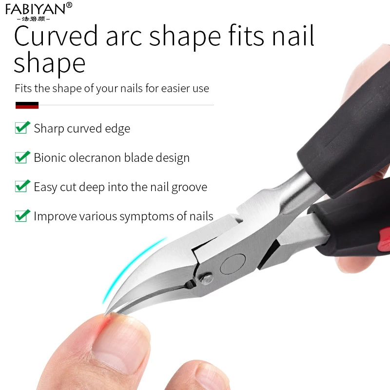 Кусачки для кутикулы из нержавеющей стали ножницы резак удаления мертвой кожи