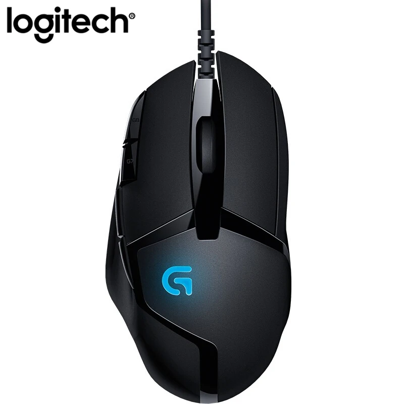 Игровая компьютерная мышь Logitech G403/G502/MX518/G402/G302/G102/G300s проводная программируемая