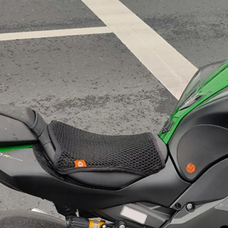 Summer Motorcycle Breathable Cool Sunproof Seat Cushion Cover Heat Insulation Mounting Air Pad Motorbike Protection W91F | Автомобили и