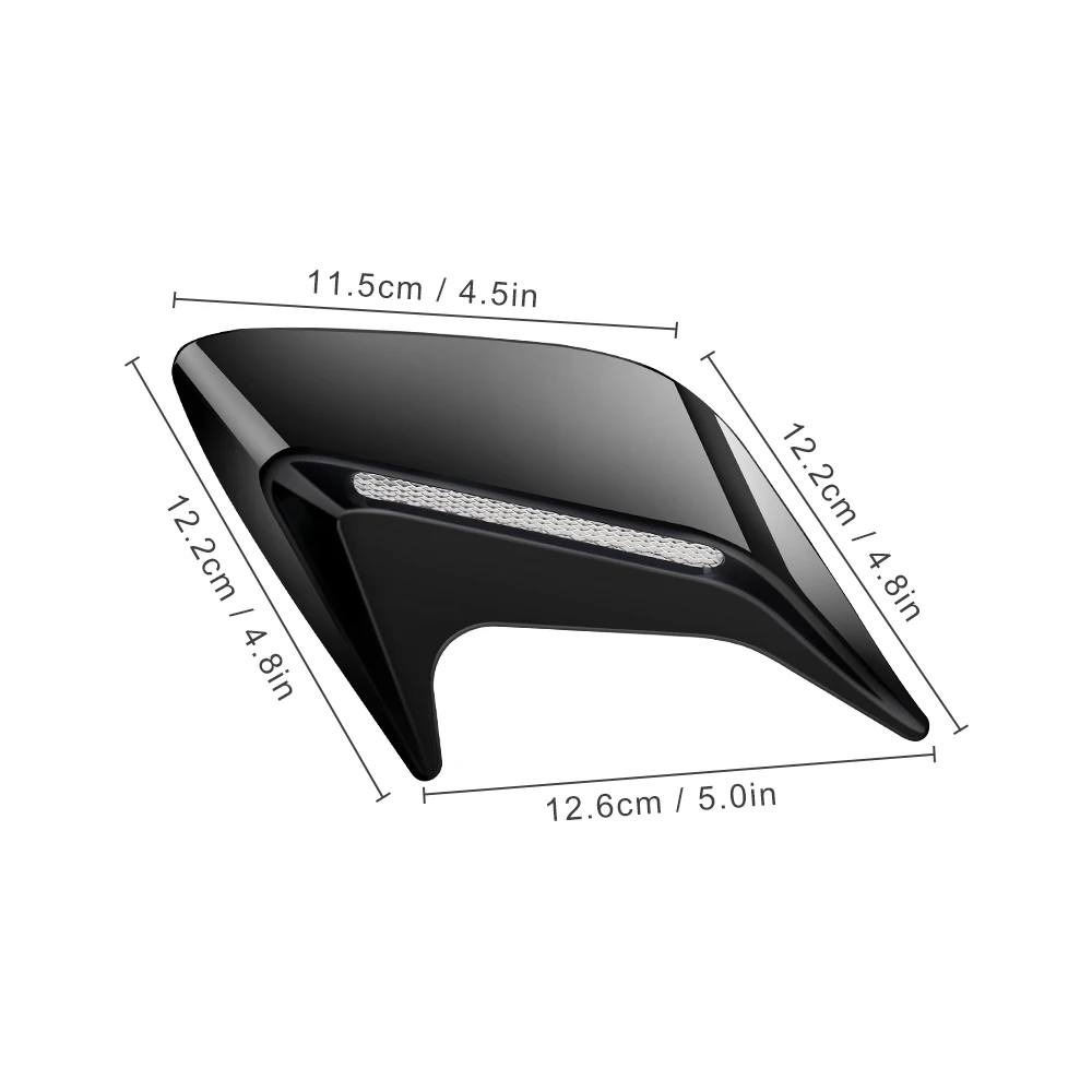 2 шт. универсальная имитация автомобиля поддельная воздушная розетка накладка