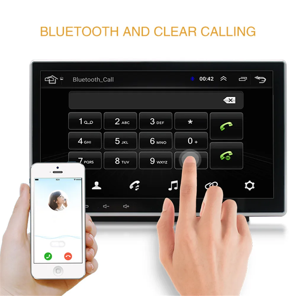 Автомагнитола на Android 9 1 универсальный мультимедийный видеопроигрыватель MP5 с