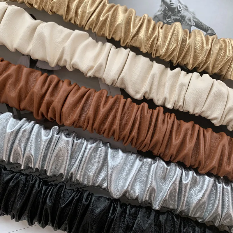 

Fashion Women Belts Elasticity Waist Strap Gold Buckle Luxury Brand 65-90cm All-match Coat Black Designer Harajuku Waistband