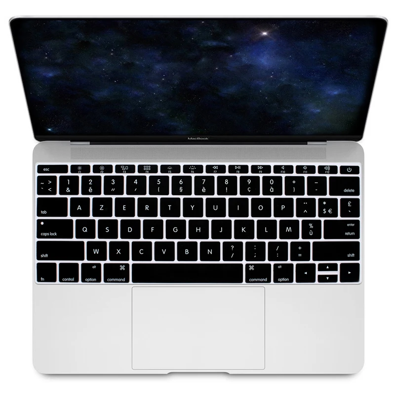 Мягкий силиконовый чехол для клавиатуры HRH французский США Macbook New Pro 13 дюймов A1708