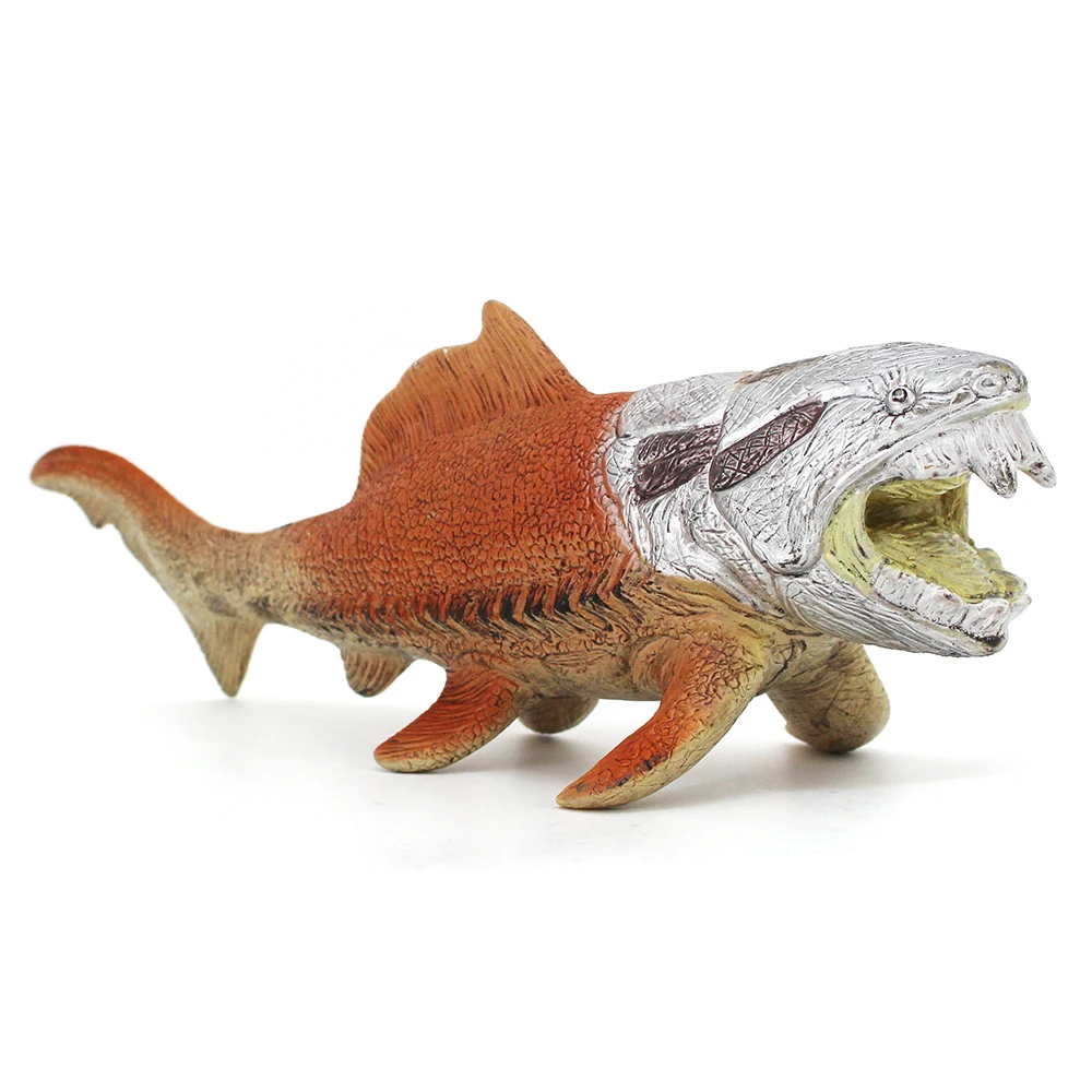 Ручной работы моделирование Dunkleosteus динозавр фигурка Модель Декор Детская