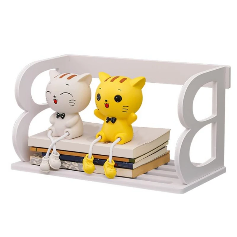 

Simple and Simple Desktop Bookshelf Books Student Desk Storage Shelves Small Bookshelf Creative Classroom for Children